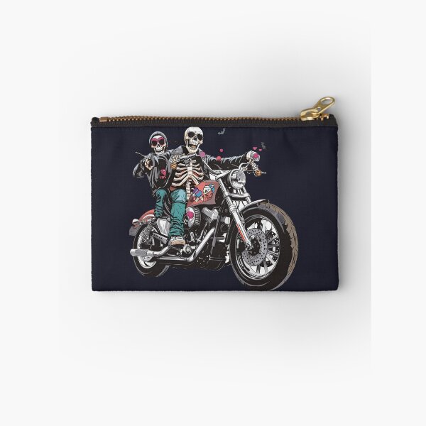 Item preview, Skeleton Riders Halloween Night Spooky Fun on a Big Bike! designed and sold by Bambooartist.