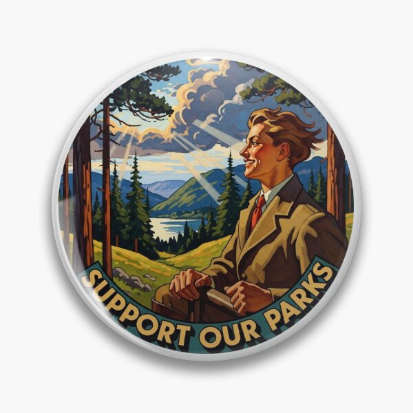 Item preview, Vintage Support Our Parks  designed and sold by slimebats.