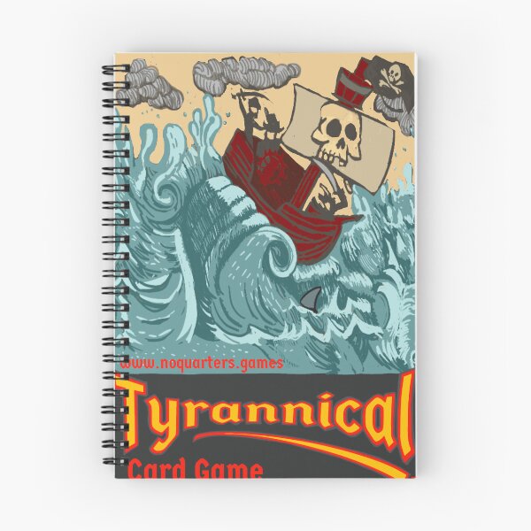Item preview, Tyrannical Tshirt-Pirate Raid Card art designed and sold by noquartersgaming.