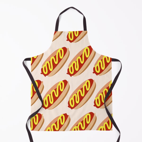 Item preview, Hot Dog Pattern – Fun Fast Food Design designed and sold by Timegraf.