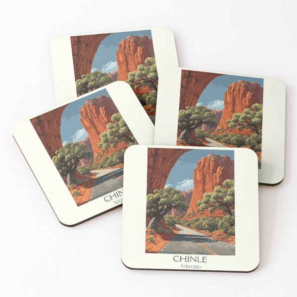 Item preview, Chinle Arizona Vintage Travel Poster | Canyon Road Art designed and sold by TuncGK.