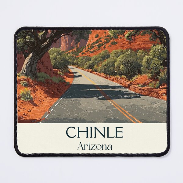 Item preview, Chinle Arizona Vintage Travel Poster | Canyon Road Art designed and sold by TuncGK.