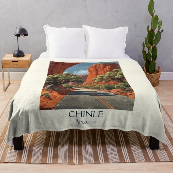 Item preview, Chinle Arizona Vintage Travel Poster | Canyon Road Art designed and sold by TuncGK.