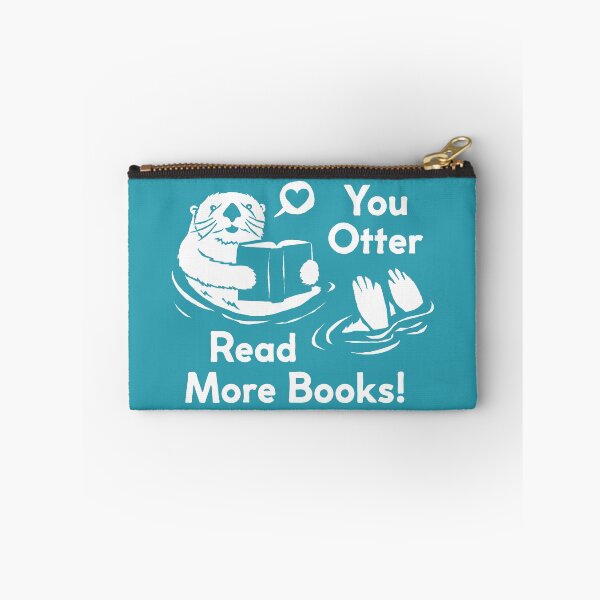 Item preview, You Otter Read More Books designed and sold by vonplatypus.