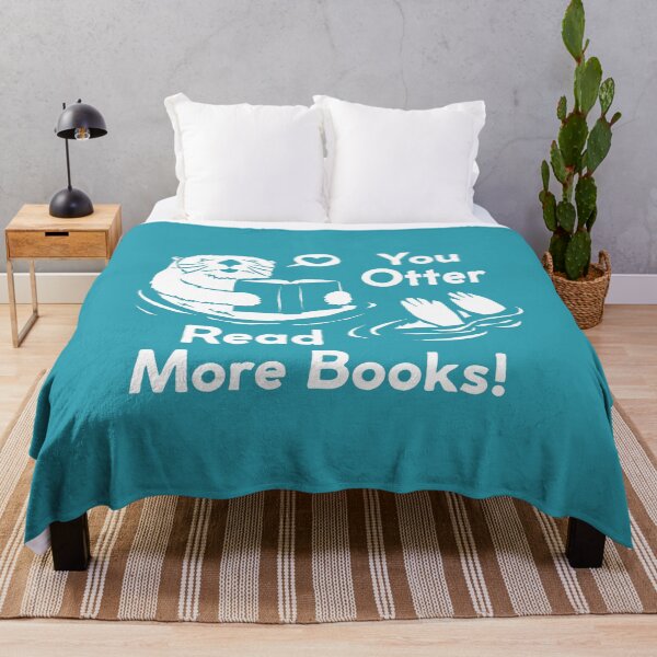 Item preview, You Otter Read More Books designed and sold by vonplatypus.