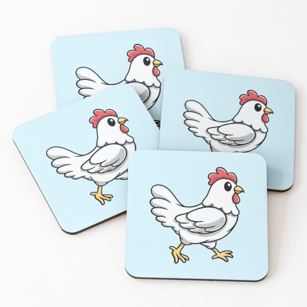 Item preview, cute hen cartoon designed and sold by kickthepencil.