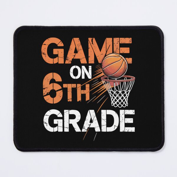 Item preview, Games On Sixth Grade Basketball First Day Of School designed and sold by Sunset4Bones.