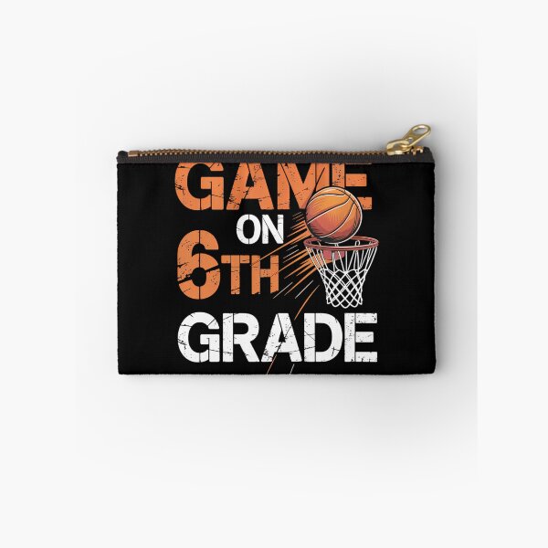 Item preview, Games On Sixth Grade Basketball First Day Of School designed and sold by Sunset4Bones.