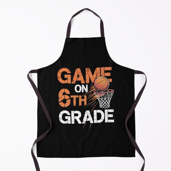 Item preview, Games On Sixth Grade Basketball First Day Of School designed and sold by Sunset4Bones.