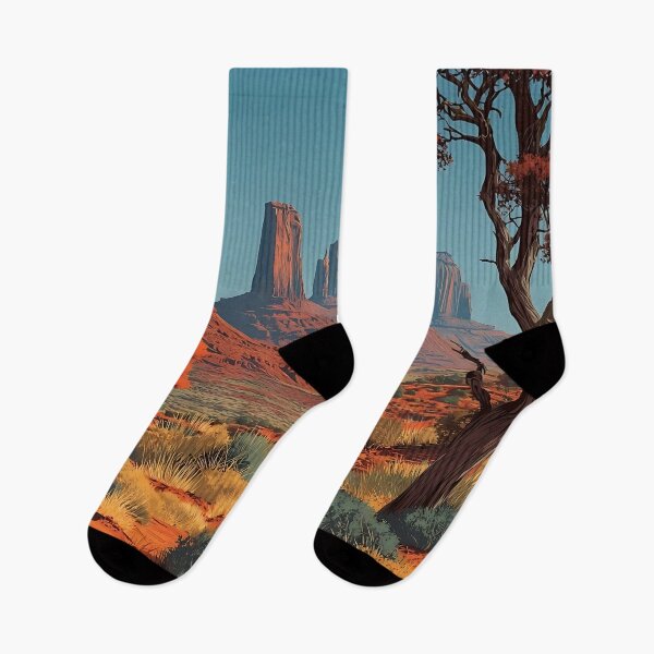 Item preview, Kayenta Arizona Vintage Poster | Monument Valley Art designed and sold by TuncGK.