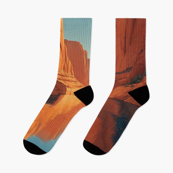 Item preview, Page Arizona Vintage Travel Poster | Canyon River Art designed and sold by TuncGK.