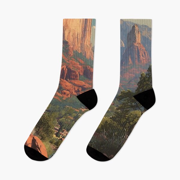 Item preview, Paradise Valley Arizona Vintage Poster | Desert Canyon Art designed and sold by TuncGK.