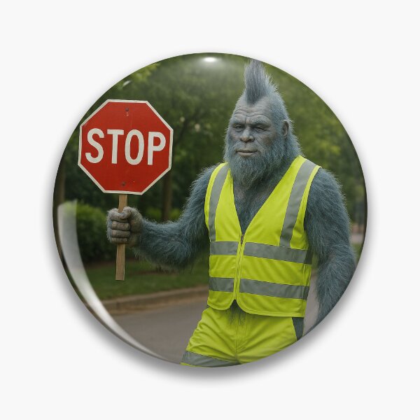 Item preview, Bigfoot Directs Traffic designed and sold by Tridentulus.