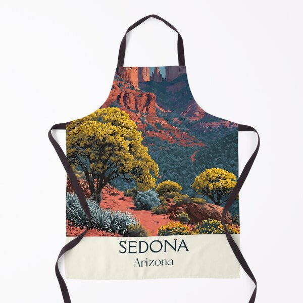 Artikelvorschau, Sedona Arizona Vintage Reise Poster | Red Rock Land entworfen und verkauft von TuncGK.