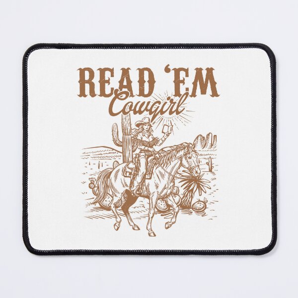 Item preview, Funny Bookish Cowgirl Shirt, Cowboy Romance Reader Club Western T-Shirt, Book Lover Sweater, Vintage Bookish Gift for Her, Country Girl Tee designed and sold by Spyshirt.