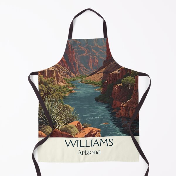 Item preview, Williams Arizona Vintage Poster | Grand Canyon Gateway designed and sold by TuncGK.