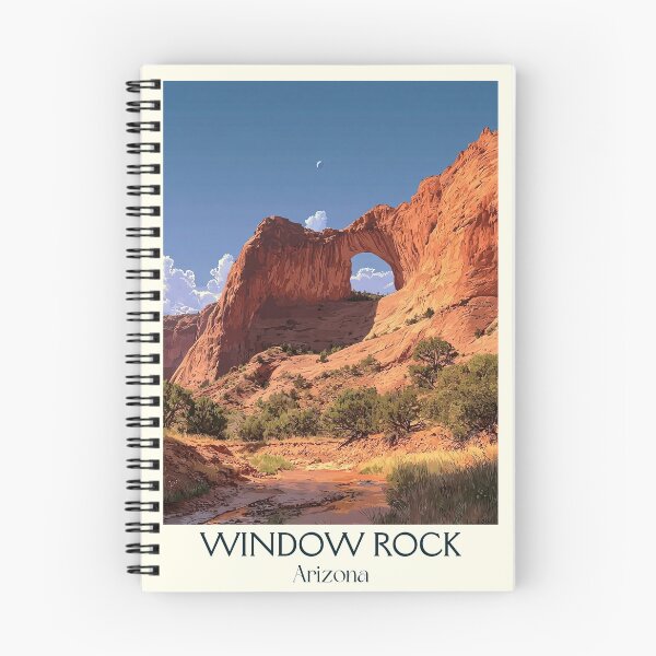 Item preview, Window Rock Arizona Vintage Travel Poster | Navajo Nation designed and sold by TuncGK.