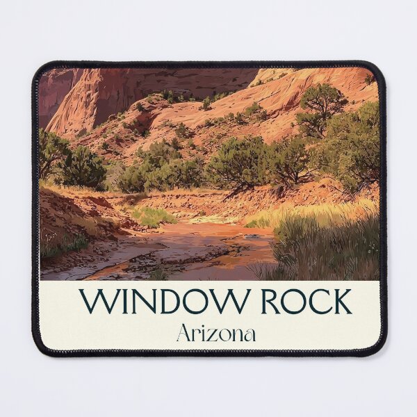 Item preview, Window Rock Arizona Vintage Travel Poster | Navajo Nation designed and sold by TuncGK.