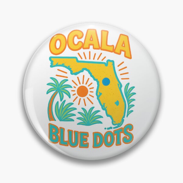 Item preview, Ocala Blue Dots v2 designed and sold by sobdylan.
