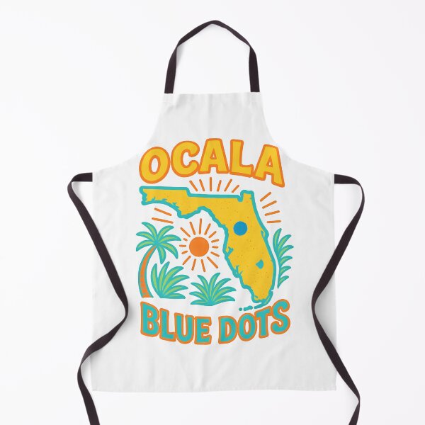 Item preview, Ocala Blue Dots v2 designed and sold by sobdylan.