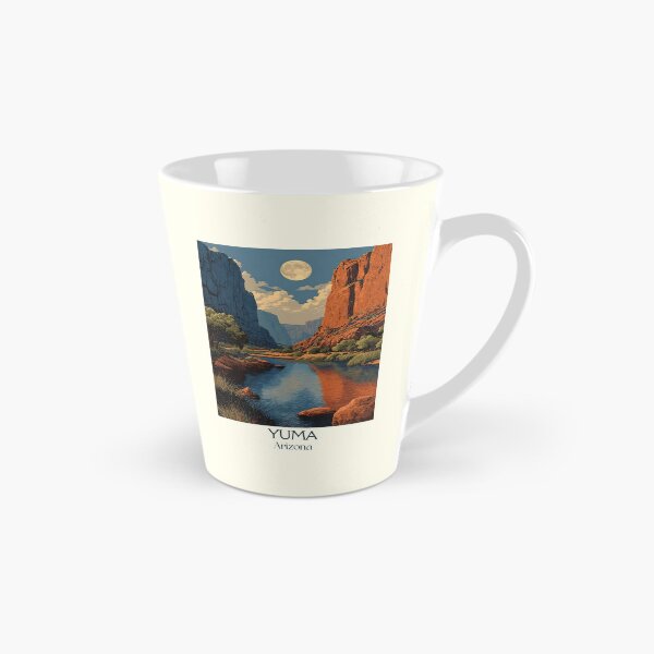 Item preview, Yuma Arizona Retro Poster | Colorado River Night Scene designed and sold by TuncGK.