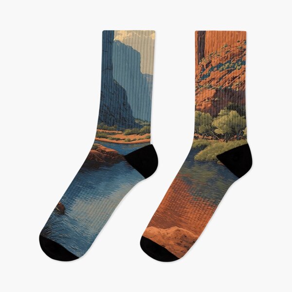 Item preview, Yuma Arizona Retro Poster | Colorado River Night Scene designed and sold by TuncGK.