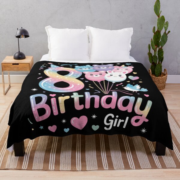 Item preview, Birthday Girl 8th Birthday Cute designed and sold by Sunset4Bones.