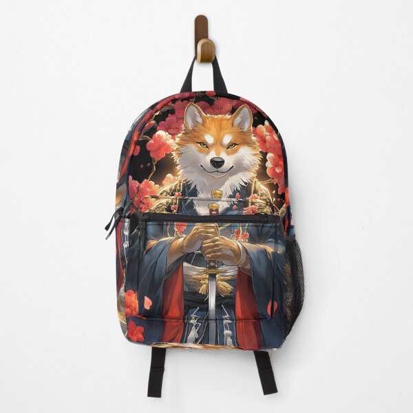 Item preview, Warrior Blossom Sword Spirit Fox Charm designed and sold by SubtextandSass.
