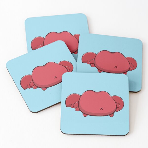 Item preview, Samekosaba Cute Crab Back Side, Vtuber Saba designed and sold by Pong Lizardo.
