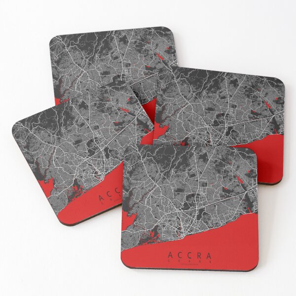 Item preview, Accra City Map of Ghana - Oriental designed and sold by deMAP.