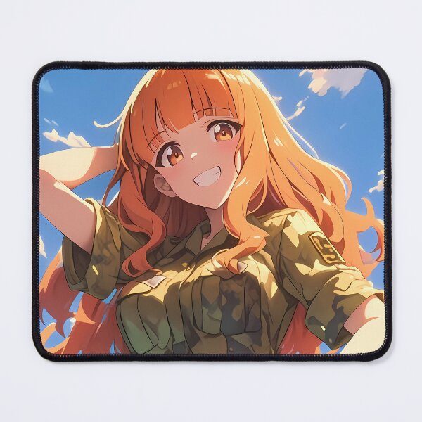 Item preview, Saori Takebe Girls und Panzer Anime Safari Leopard Guardian designed and sold by SubtextandSass.