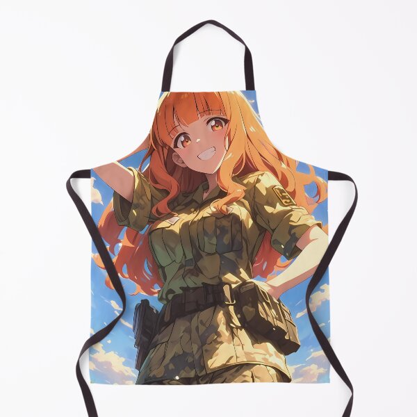 Item preview, Saori Takebe Girls und Panzer Anime Safari Leopard Guardian designed and sold by SubtextandSass.