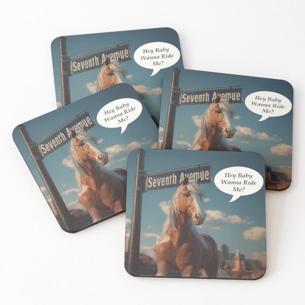 Item preview, Just a Come On From the Horse on Seventh Avenue Mangled Lyrics designed and sold by babbselasdesigns.