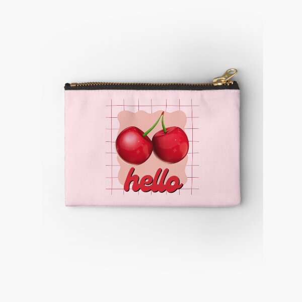 Item preview, Hello Cherry Fruit Cute Kawaii Y2K Aesthetic Pop Art designed and sold by Eyestudiodesign1997.