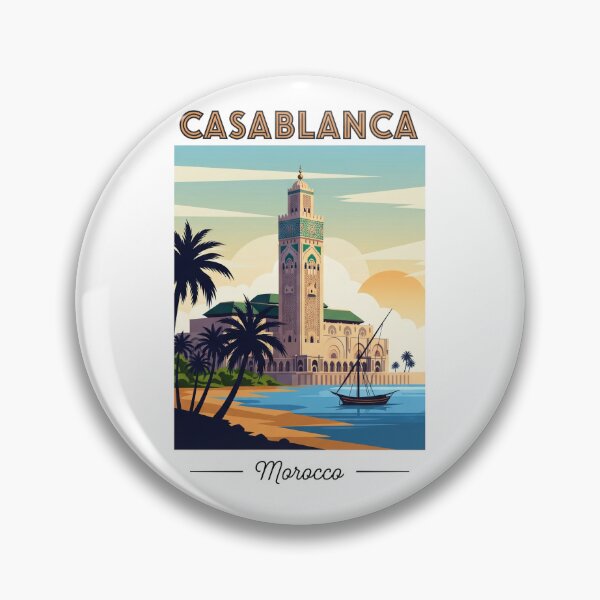 Artikelvorschau, Casablanca – Marokko (Länderkollektion) entworfen und verkauft von HeartbeatPrint.