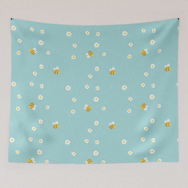 Aperçu de l'œuvre Daisy Drift ABEILLES en mission créée et vendue par CreateADesign.