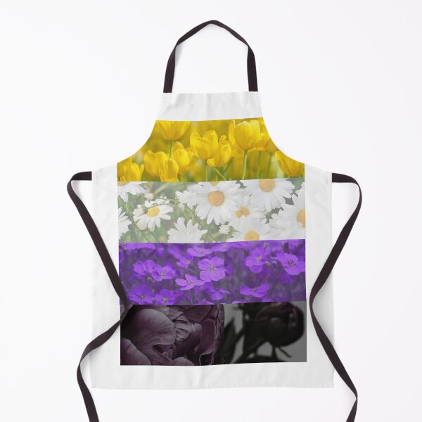 Item preview, Nonbinary Flower Flag Design designed and sold by CarefulCreation.