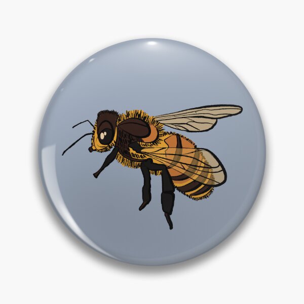Item preview, Ilustración de abeja designed and sold by undercoverbug.