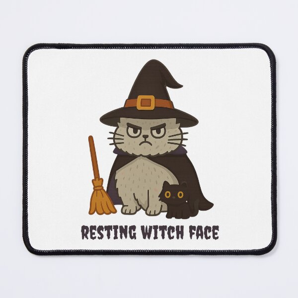 Item preview, Resting Witch Face designed and sold by CanSparkleArt.