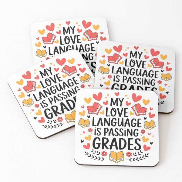 Item preview, My Love Language Is Passing Grades – Funny Student Nurse Life designed and sold by CuteDesignables.