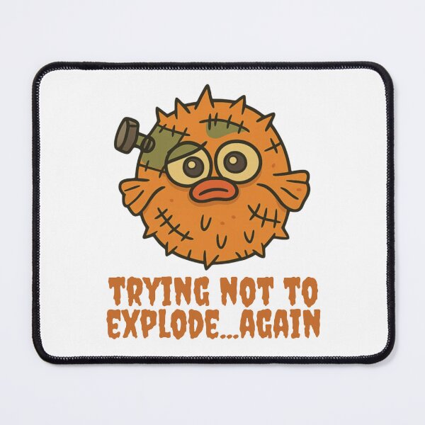 Item preview, Trying Not to Explode…Again designed and sold by CanSparkleArt.