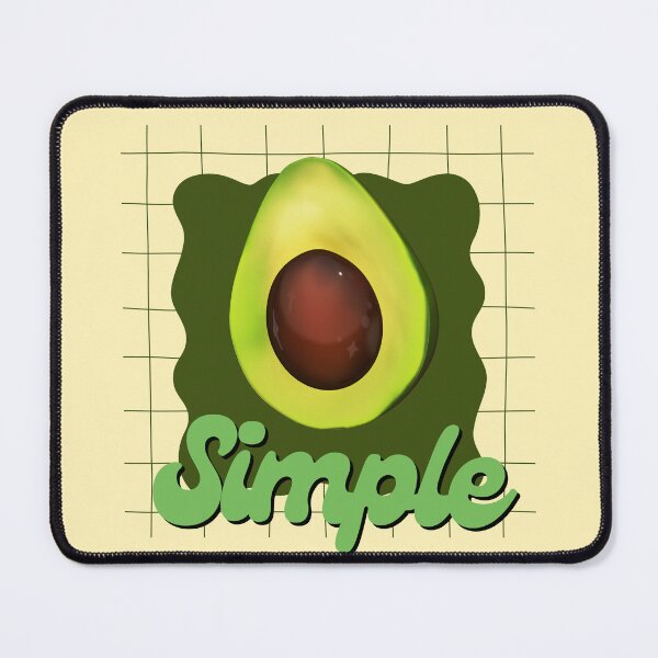Item preview, Simple Avocado Fruit Food Healthy Aesthetic Pop Art designed and sold by Eyestudiodesign1997.