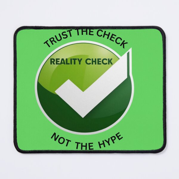 Item preview, Trust the Check, Not the Hype – Activist Tee designed and sold by JakardPenn.
