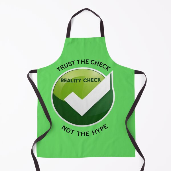 Item preview, Trust the Check, Not the Hype – Activist Tee designed and sold by JakardPenn.