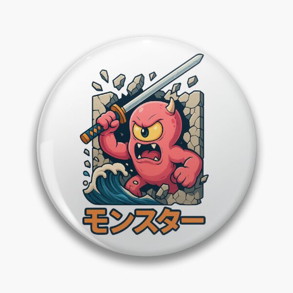 Item preview, Giant Pink Monster T-Shirt designed and sold by CeammiShop.