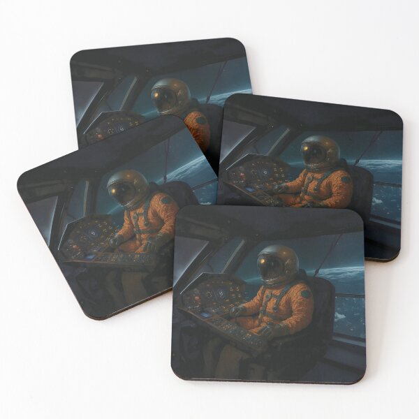 Item preview, Starbound - Realistic Astronaut Cockpit Scene in Outer Space designed and sold by designs_by_s2.