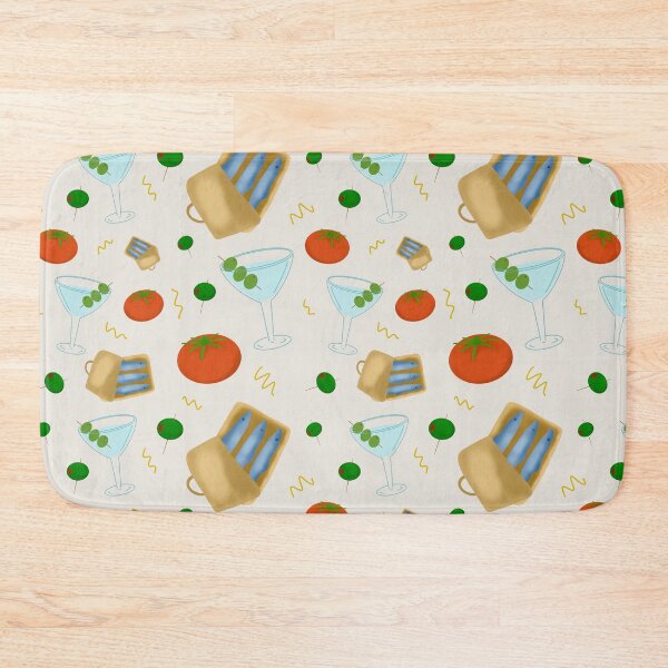 Item preview, Mediterranean Vibe Pattern designed and sold by Green Crayon Art.