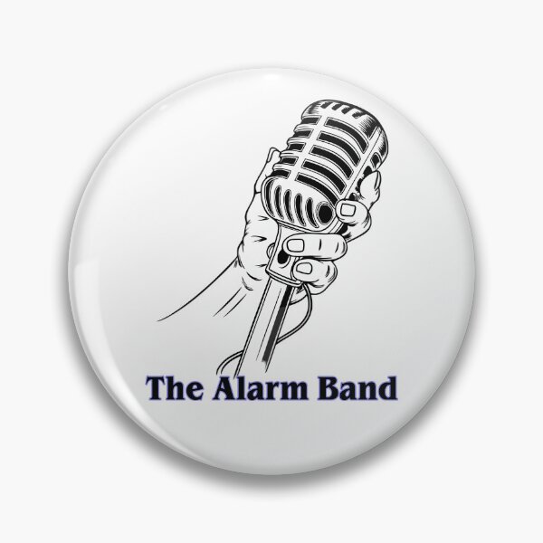 Item preview, The Alarm Band Vintage Microphone Art designed and sold by Har-vee.