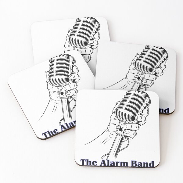 Item preview, The Alarm Band Vintage Microphone Art designed and sold by Har-vee.