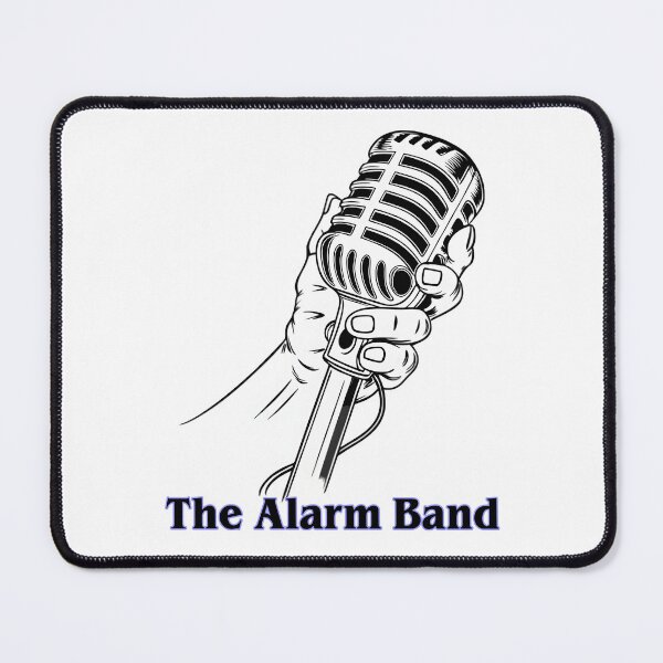 Item preview, The Alarm Band Vintage Microphone Art designed and sold by Har-vee.